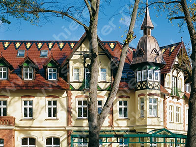 Двойная пазовая черепица Doppelfalzziegel, цвет - "коричневый бонгосси, рапсовый, алмазный"